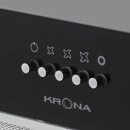 Вытяжка полновстраиваемая Krona ARVEN 500 BLACK PB V2