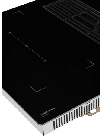 Варочная поверхность индукционная с вытяжкой Hiberg i8-VM8 B