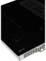 Варочная поверхность индукционная с вытяжкой Hiberg i8-VM8 B