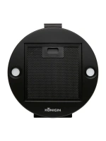 Вытяжка Konigin Bloom Tech Black/Black Glass 35