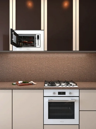 Микроволновая печь встраиваемая Krona Laune 60 WH DOTS K