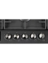 Варочная поверхность газовая Hiberg VM 9255 B