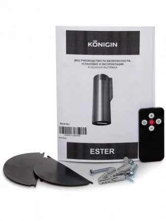 Кухонная вытяжка Konigin Ester White/White Glass 31