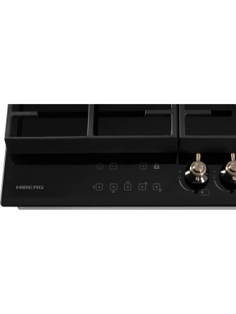 Варочная поверхность газовая Hiberg VM 9155 B