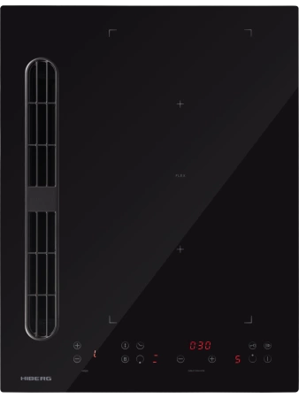 Варочная поверхность индукционная с вытяжкой Hiberg i5-VM7 B