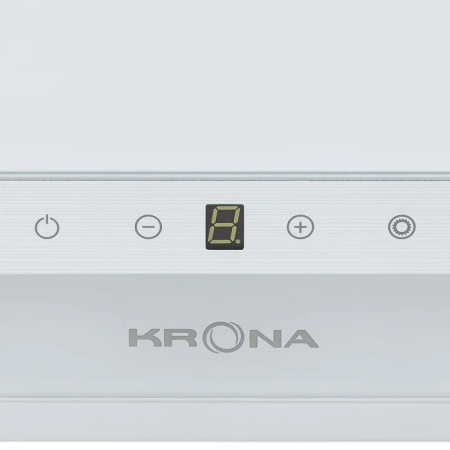 Вытяжка наклонная Krona IRMA A 600 white S