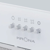 Вытяжка полновстраиваемая Krona ARVEN 500 WHITE PB V2
