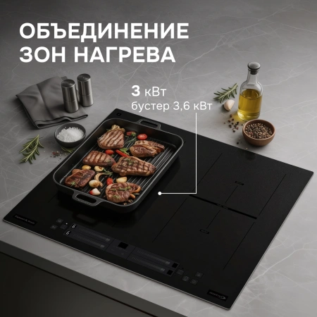 Варочная поверхность индукционная Zigmund & Shtain CI 24.6 B