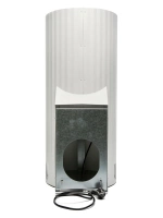 Вытяжка Konigin Adagio White Matte/Black Glass 35